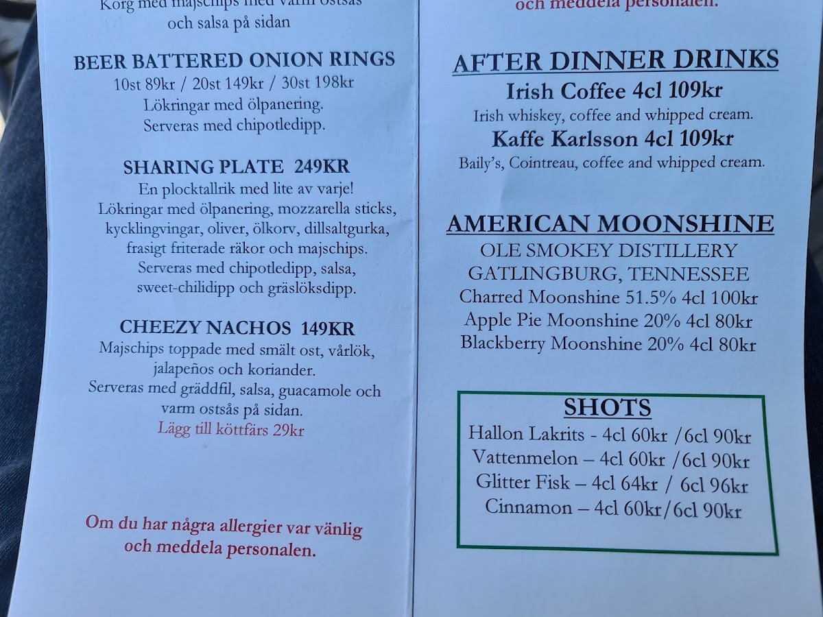 Menu Lock, Hop & Barrel Brewery Restaurant-6