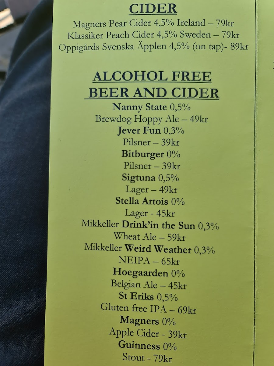 Menu Lock, Hop & Barrel Brewery Restaurant-8